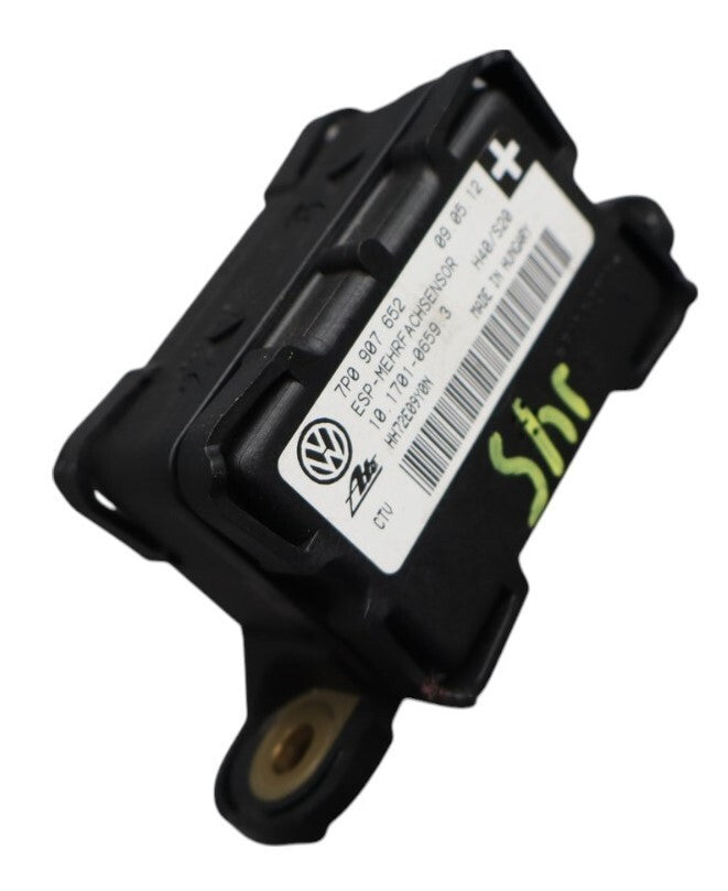 Load image into Gallery viewer, 11-18 Porsche Cayenne 958 Turbo S Yaw Turn Rate Sensor 7P0907652 Oem