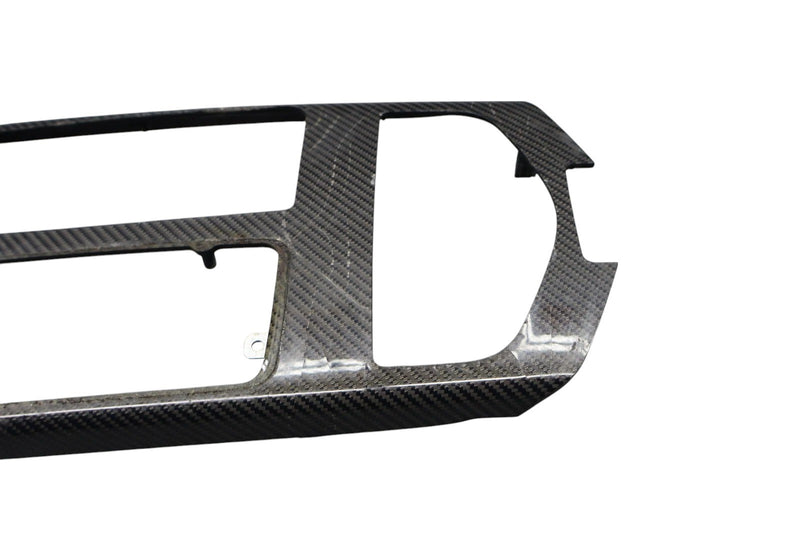 Load image into Gallery viewer, 14-17 Maserati Quattroporte Front Center Console Cover Trim Carbon 670021478 Oem