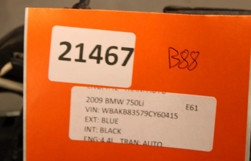 Load image into Gallery viewer, 09-15 BMW 750i 750Li Front Right Exterior Door Lock Mechanism 51217229458 OEM