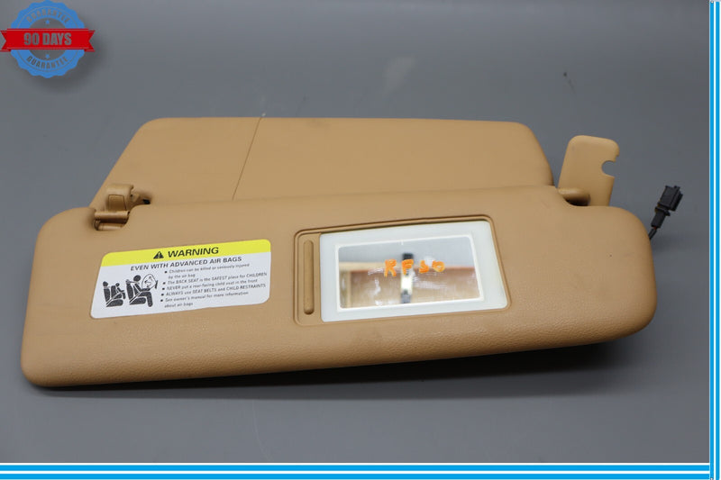 Load image into Gallery viewer, 08-10 Porsche Cayenne Right Passenger Side Interior Sun Visor 7L5857552 Tan Oem