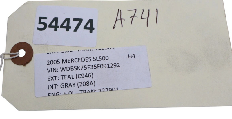 Load image into Gallery viewer, 00-08 Mercedes S500 SL500 CLK320 Rear Bumper Parking Sensor Wire Harness PDC Oem