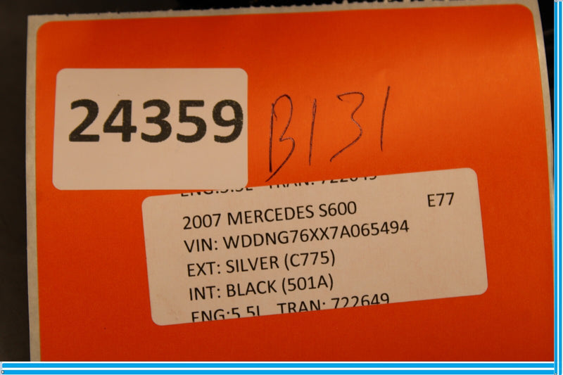 Load image into Gallery viewer, 07-13 Mercedes S550 S400 S600 Center Console Dashboard CD Player Cover Black Oem