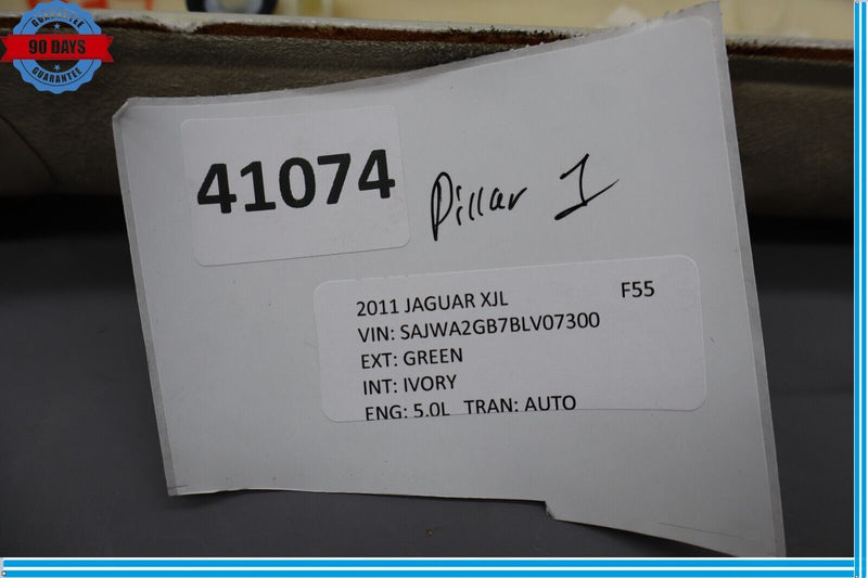 Load image into Gallery viewer, 10-19 Jaguar X351 XJ XJL Front Left Driver Side A Pillar Trim Panel Cover Oem