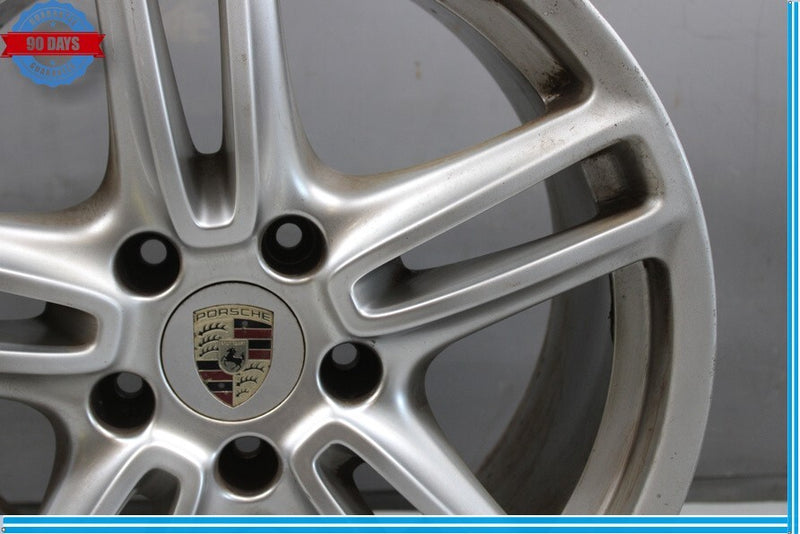 Load image into Gallery viewer, 10-16 Porsche Panamera 970 10 X 19 19" 5 Spoke Rear Wheel Rim Silver Oem