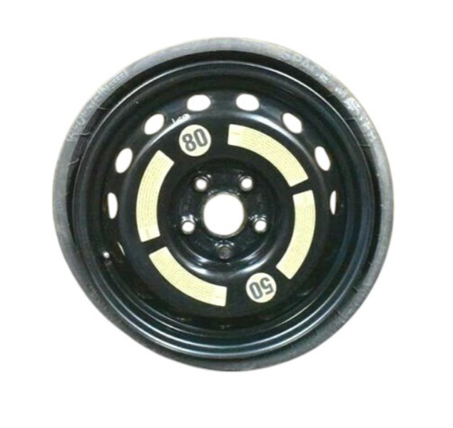 Load image into Gallery viewer, 07-15 Audi Q7 Emergency Spare Wheel Rim Tire 6.5 x 18 H2 ET53 Black OEM