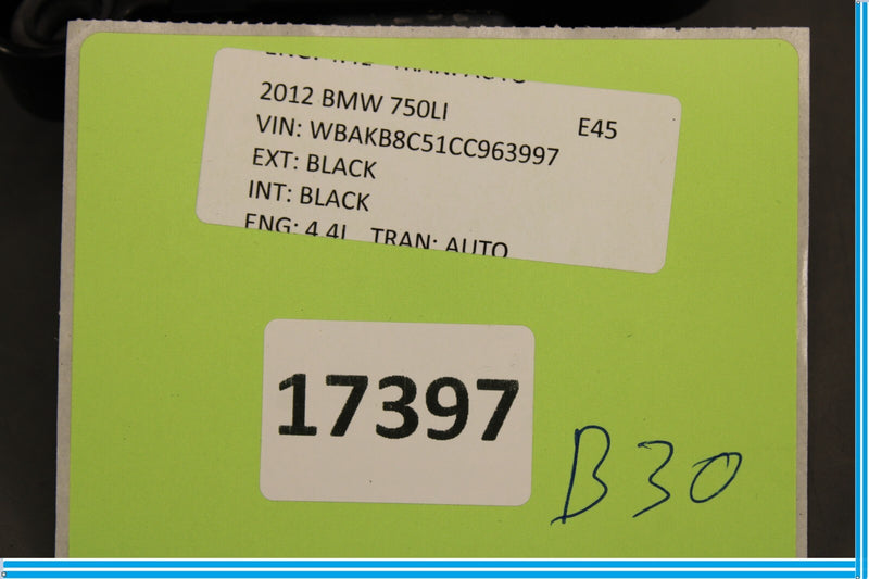 Load image into Gallery viewer, 09-15 BMW 750Li Rear Left Driver Side Door Window Sun Privacy Shade Motor Oem