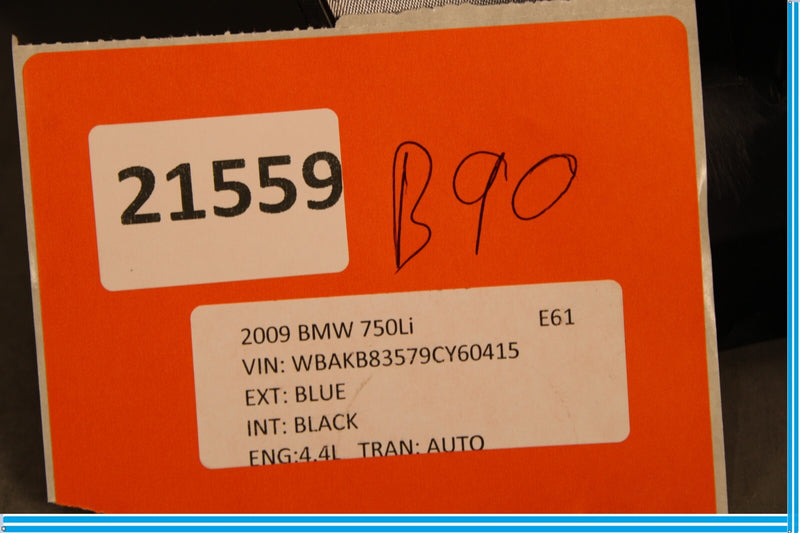 Load image into Gallery viewer, 09-15 BMW 750Li F01 F02 Rear Left Driver Side Door Sill Scuff Plate Cover Oem