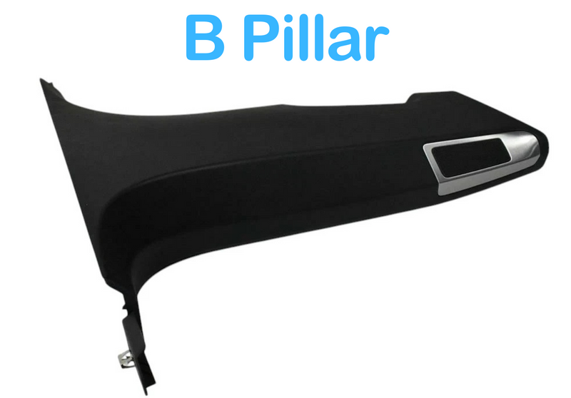 Load image into Gallery viewer, 11-17 Audi A8 A8 Quattro Right Side B Pillar Lower Trim Cover Panel Black OEM