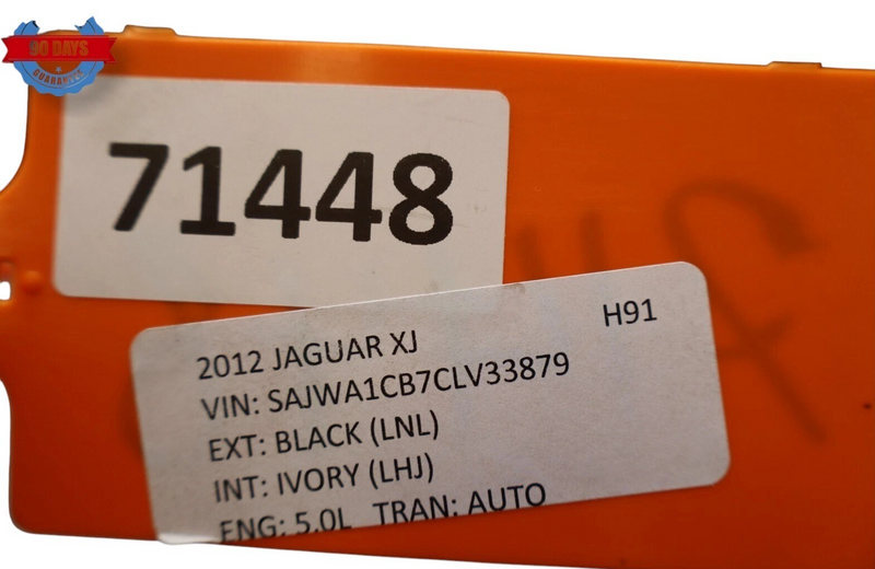 Load image into Gallery viewer, 10-15 Jaguar X351 XJL XJ XJR Front Bumper Cover Panel Black AW9317B971BA OEM
