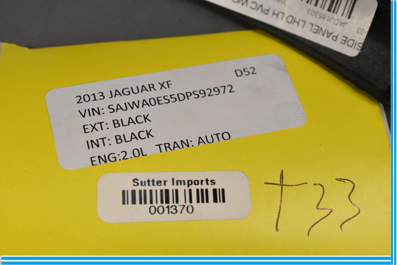 Load image into Gallery viewer, 09-15 Jaguar XF Left Driver Side Center Console Side Cover Panel Trim Oem