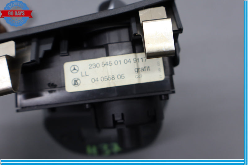 Load image into Gallery viewer, 03-12 Mercedes R230 SL500 Headlight Control Switch Black 2305450104 Oem