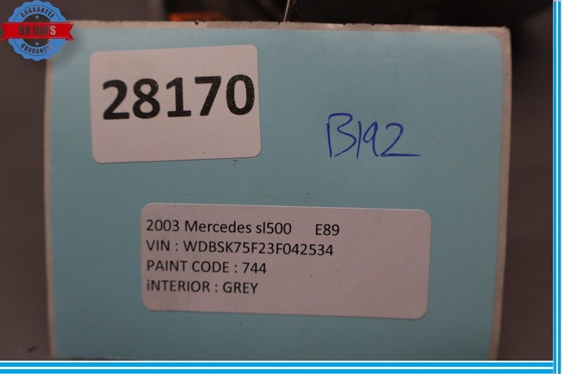 Load image into Gallery viewer, 03-08 Mercedes SL500 SL600 R230 Right Passenger Exhaust Muffler Tips Chrome Oem