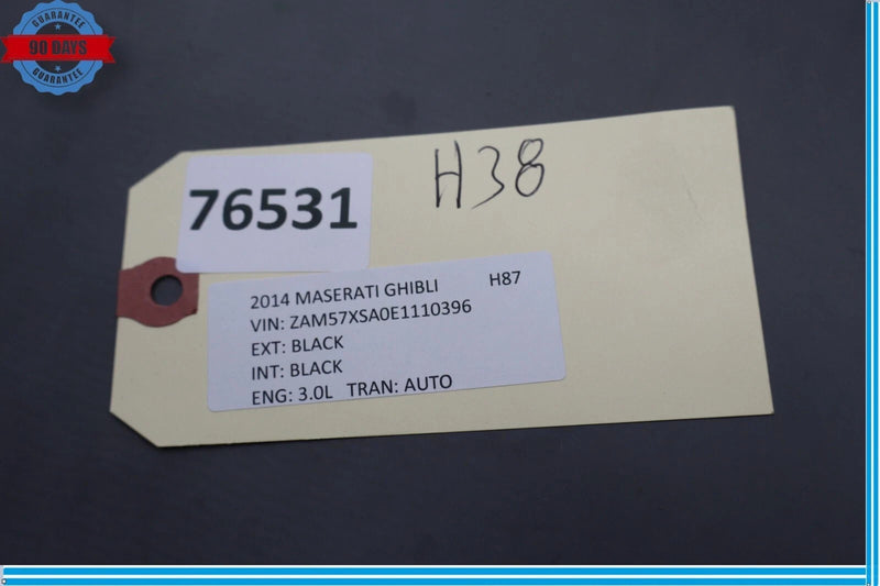 Load image into Gallery viewer, 14-20 Maserati Ghibli M157 Front Right Passenger Seat Headrest 673009481 OEM