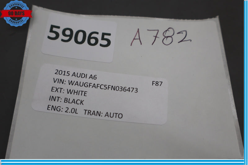 Load image into Gallery viewer, 12-18 Audi A6 Quattro Dash Instrument Cluster Gauge Speedometer Bezel Cover Oem