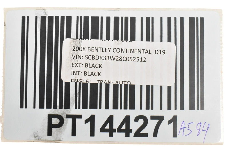 Load image into Gallery viewer, 03-12 Bentley Continental Left Driver Side Chrome Muffler Tip 3W0253681D OEM