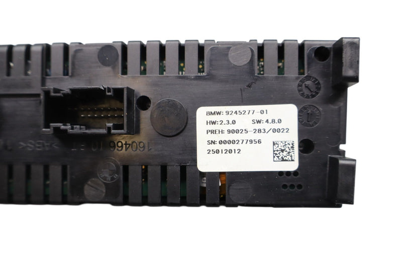 Load image into Gallery viewer, 09-17 BMW 528i 535i 550i 740Li Rear HVAC Heater AC Climate Control Panel Oem