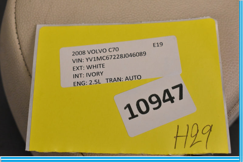 Load image into Gallery viewer, 06-13 Volvo C70 Rear Right Passenger Side Head Rest Headrest Oem