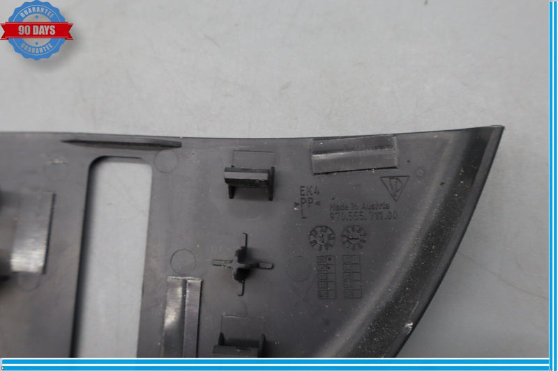 Load image into Gallery viewer, 10-16 Porsche Panamera Front Left Driver Side Seat Belt Cover Trim Panel Oem