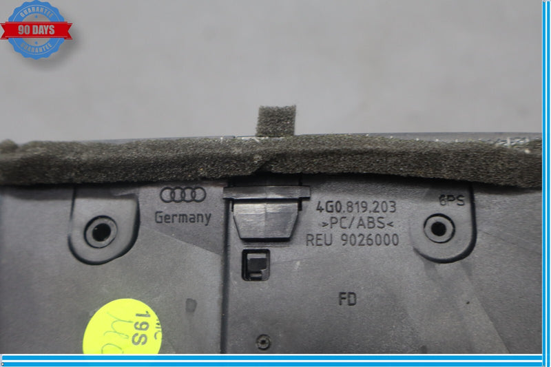 Load image into Gallery viewer, 12-15 Audi A7 Quattro RS7 S7 Rear Center Dash AC A/C Air Vent Grille Panel Oem