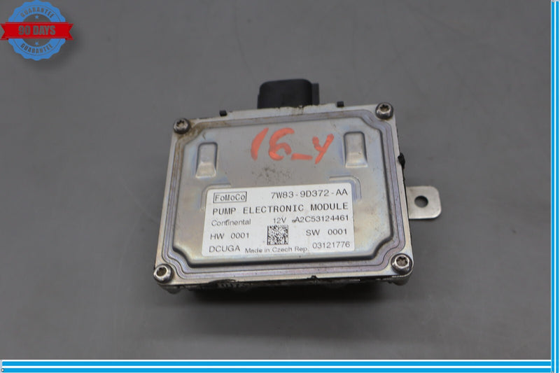 Load image into Gallery viewer, 07-24 Jaguar XJL F-Type XFR XKR Gas Fuel Pump Control Module 7W839D372AA Oem