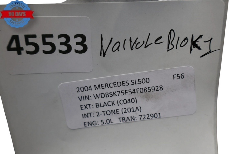 Load image into Gallery viewer, 03-11 Mercedes SL500 SL600 Front Hydraulic Valve Block Suspension Pump Oem