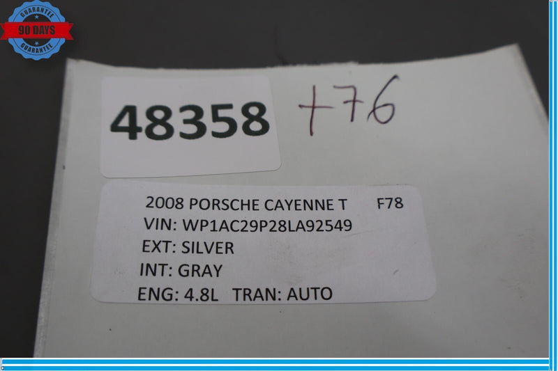 Load image into Gallery viewer, 03-10 Porsche Cayenne Front Right Side Outer Lower Seat Trim Cover Oem