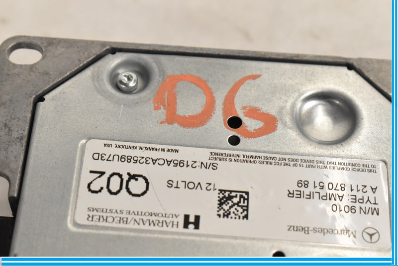 Load image into Gallery viewer, 10-12 Mercedes GL450 X164 Harman Becker Subwoofer Amplifier 2118705189 Oem