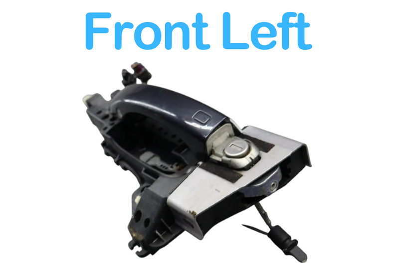 Load image into Gallery viewer, 11-18 Audi A7 Quattro Front Left Side Exterior Door Handle Blue 4H1837885 Oem