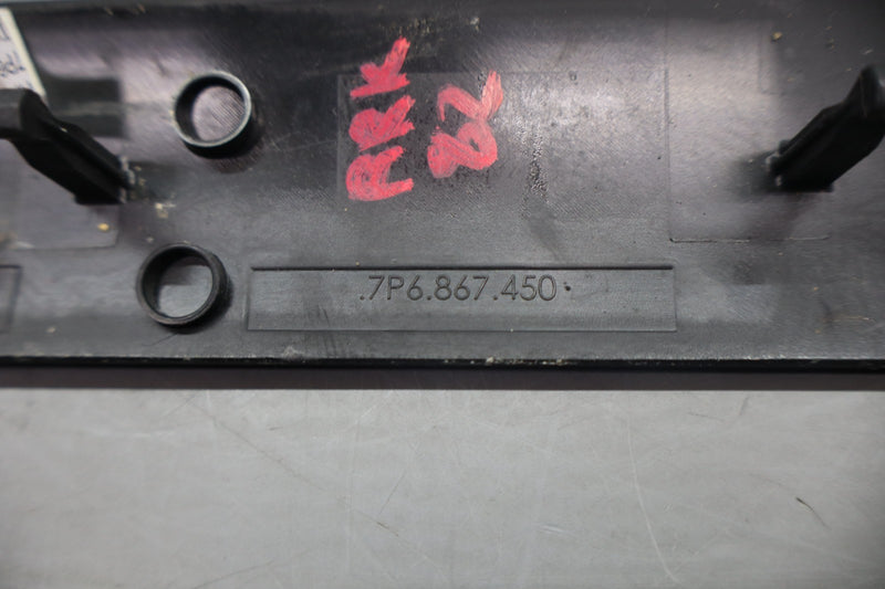 Load image into Gallery viewer, 11-17 Volkswagen VW Touareg Rear Right Side Door Panel Trim 7P6867450B Oem