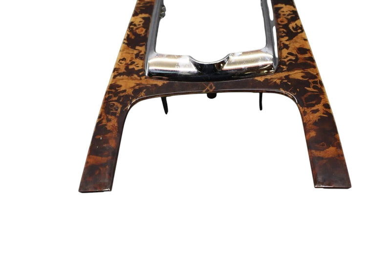 Load image into Gallery viewer, 10-15 Jaguar X150 XK XKR Center Console Shifter Bezel Trim Wood Grain Oem
