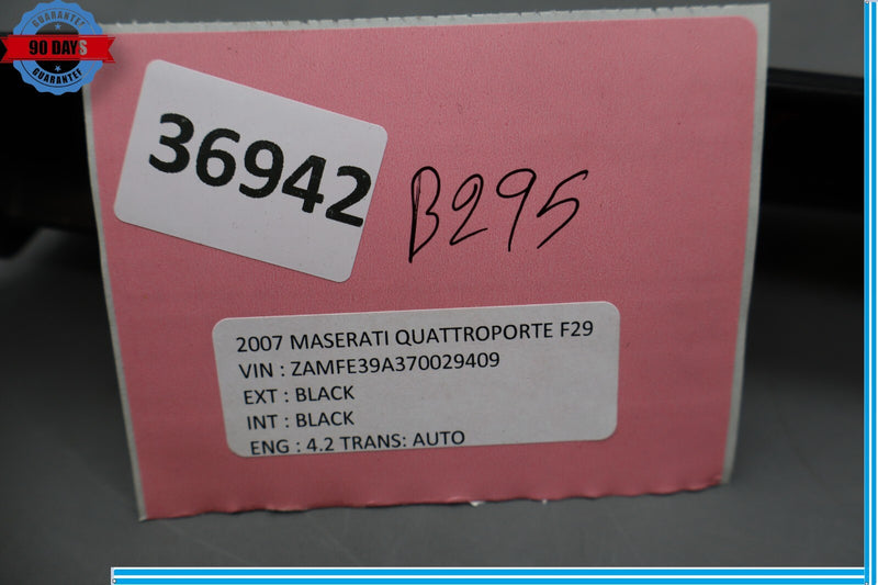 Load image into Gallery viewer, 03-12 Maserati Quattroporte Front Right Passenger Side Seat Cover Trim Panel Oem