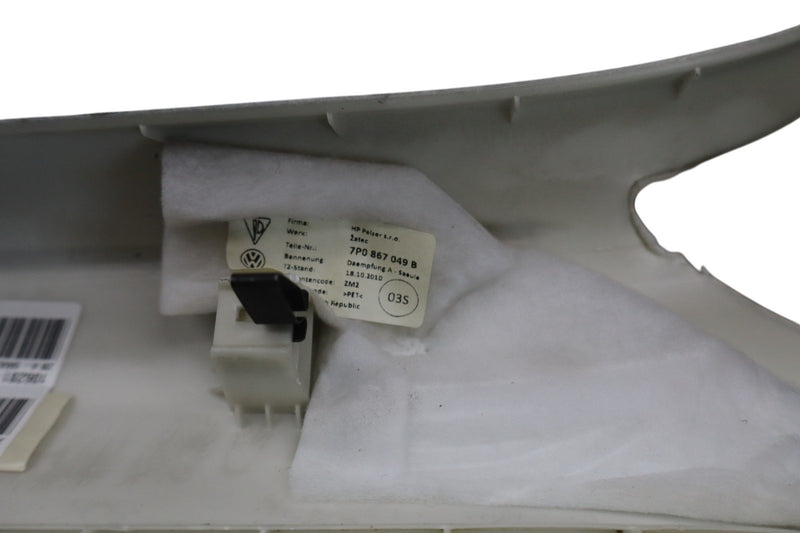 Load image into Gallery viewer, 11-17 Volkswagen VW Touareg Front Left Side A Pillar Windshield Trim Cover Oem