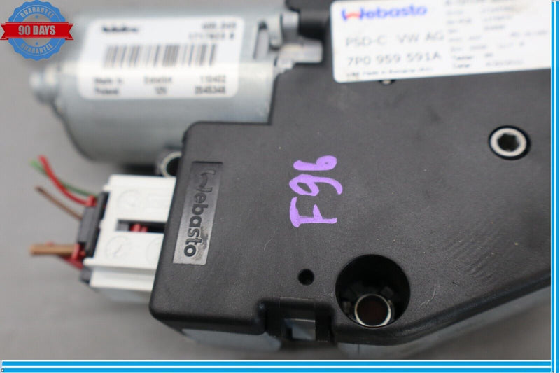 Load image into Gallery viewer, 11-17 Volkswagen Touareg Rear Panoramic Sunroof Sun Roof Motor Assembly Oem