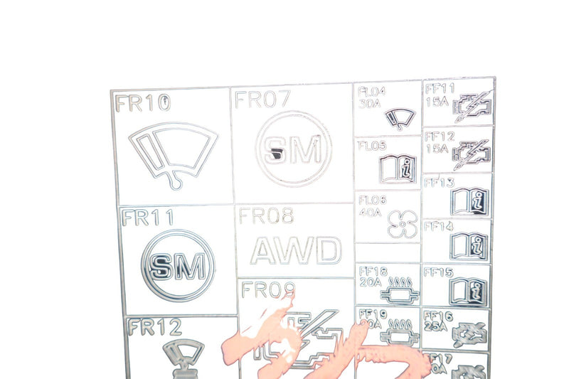 Load image into Gallery viewer, 16-20 Jaguar XF X260 XE Rear Fuse Relay Box Junction Block Cover Lid Oem