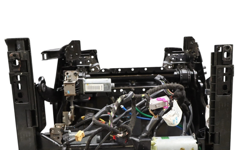 Load image into Gallery viewer, 11-18 Audi A8 Quattro Front Right Side Lower Seat Track Rail Frame W/ Motor Oem