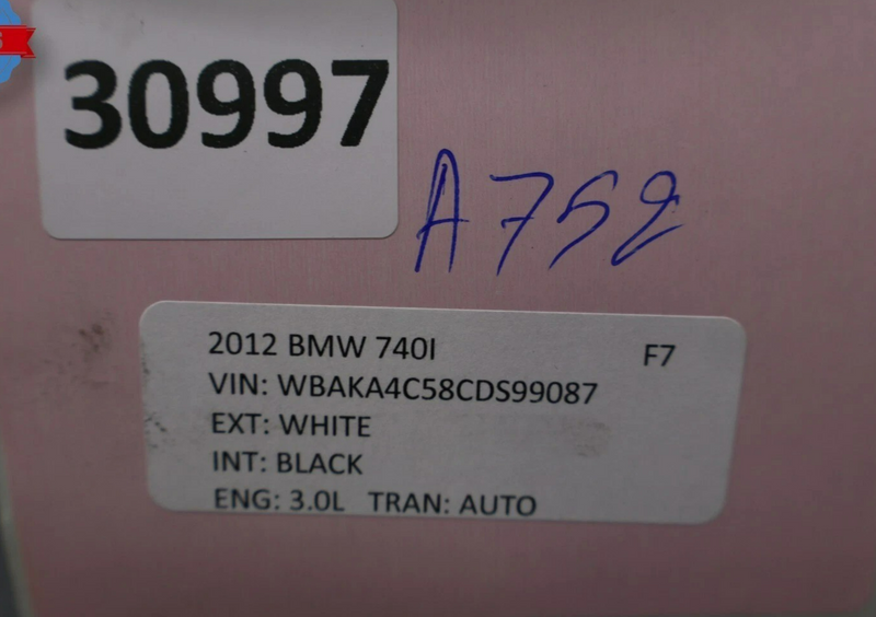 Load image into Gallery viewer, 09-12 BMW 740i 740Li 750i 750Li Turbo Intercooler Air Intake Air Duct Y Pipe Oem