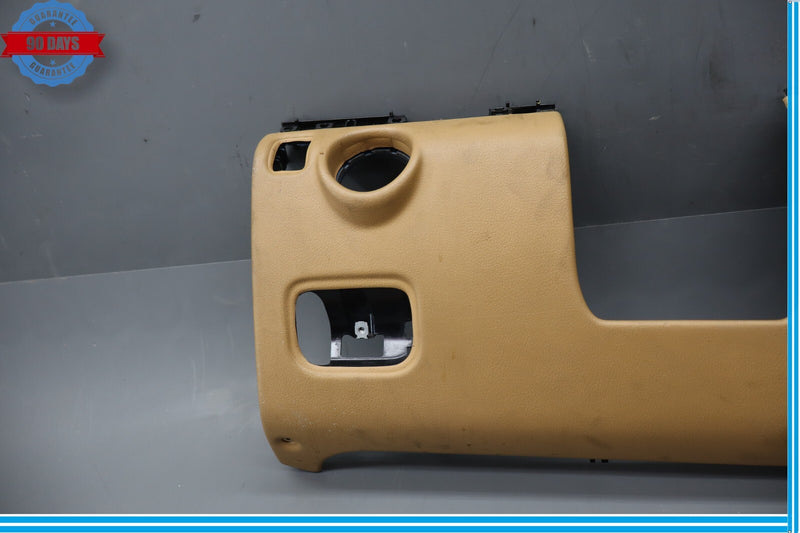 Load image into Gallery viewer, 03-10 Porsche Cayenne Front Left Driver Side Lower Dash Knee Trim Panel Tan Oem