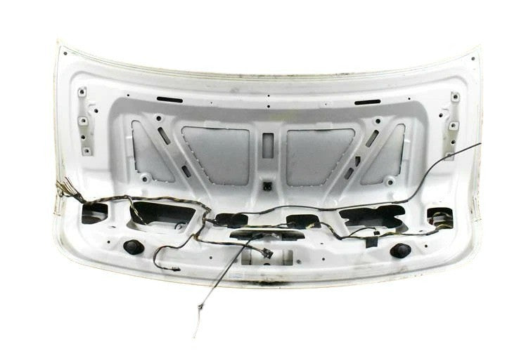 Load image into Gallery viewer, 16-22 BMW 750i F01 Rear Tailgate Shell Trunk Lid Cover Panel White Oem