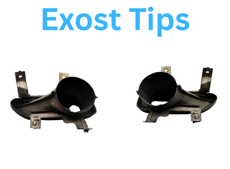 Load image into Gallery viewer, 15-20 Hyundai Genesis G80 Rear Left & Right Side Lower Exhaust Muffler Tip Oem