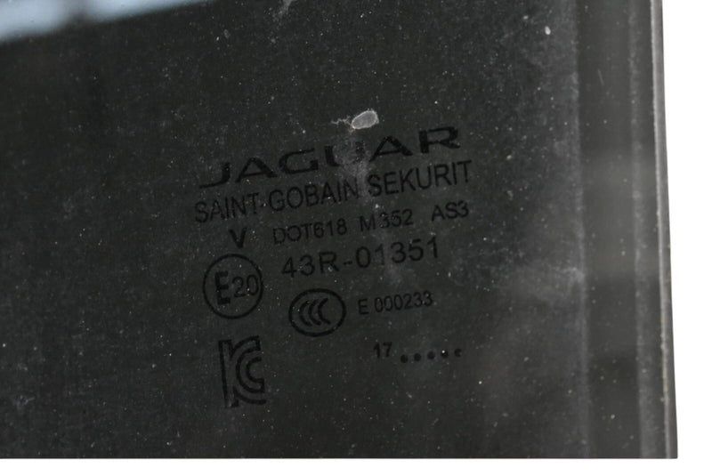 Load image into Gallery viewer, 17-20 Jaguar F-PACE Rear Left Driver Side Door Window Auto Glass T4A1201 Oem