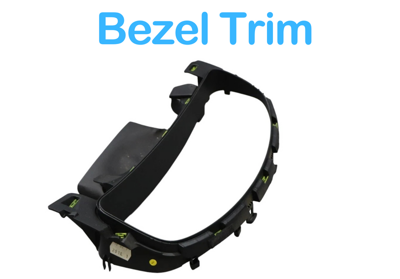 Load image into Gallery viewer, 11-17 Volkswagen Touareg Speedometer Instrument Cluster Bezel Trim Black OEM