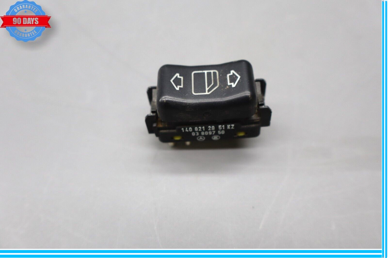 Load image into Gallery viewer, 92-99 Mercedes W140 S600 S500 Coupe Rear Window Regulator Control Switch Oem