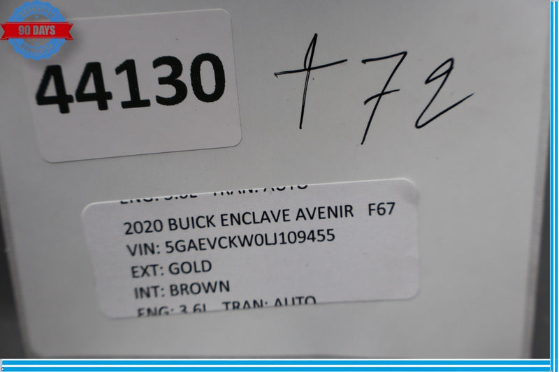 Load image into Gallery viewer, 18-21 Buick Enclave Rear Center Console Cover Panel Back Trim 84053486 Oem