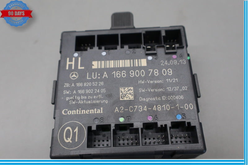 Load image into Gallery viewer, 12-19 Mercedes GL550 GL450 X166 Rear Left Driver Side Door Control Module Oem