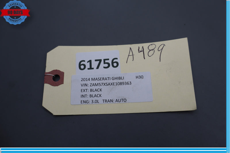 Load image into Gallery viewer, 14-20 Maserati Ghibli Front Right Passenger Side Seat Lower Trim Cover Panel Oem