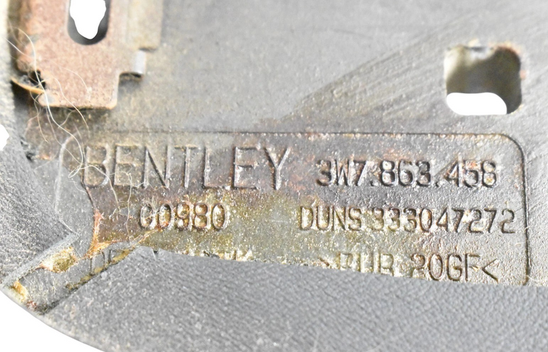 Load image into Gallery viewer, 07-11 Bentley Continental Rear Center Console Trim Bezel Black 3W7863458E Oem