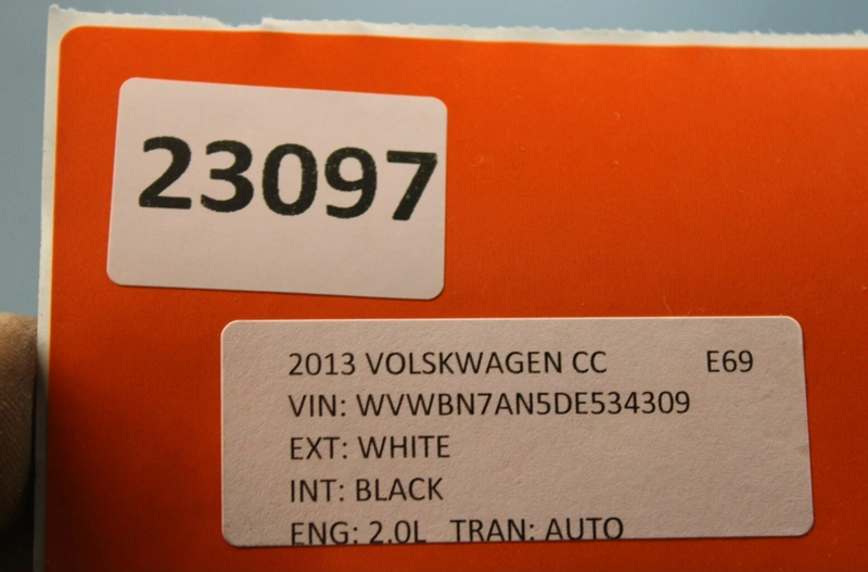 Load image into Gallery viewer, 09-17 Volkswagen VW CC Rear Right Passenger Side Top Upper Seat Cushion Oem