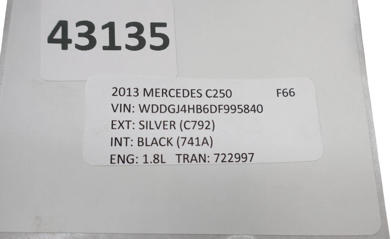 Load image into Gallery viewer, 08-14 Mercedes C250 C300 C350 Trunk Lid Tailgate Handle Trim A2047400793 Oem