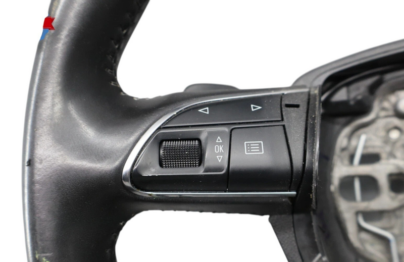 Load image into Gallery viewer, 11-18 Audi A8 Quattro S8 4-Spoke Steering Wheel Leather W/ Padel Shifter Oem