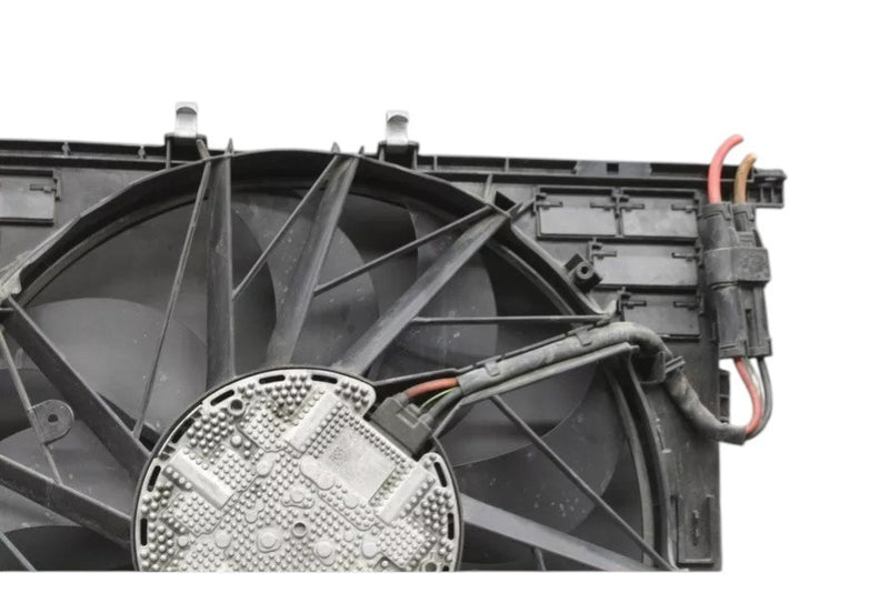 Load image into Gallery viewer, 09-15 BMW 750i 740i Engine Radiator Cooling Fan Shroud W/ Motor 17427575258 OEM